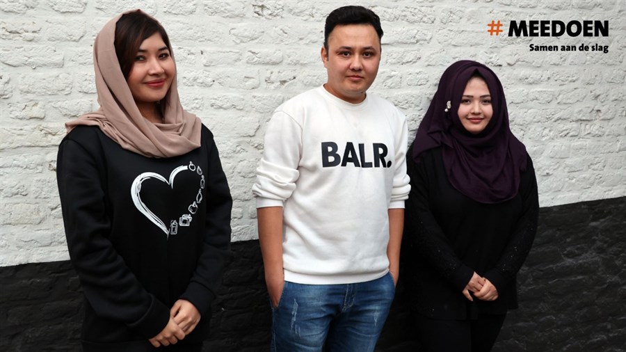 Bericht #Meedoen: Benazeer, Amanullah en Shakila zetten hun talenten in bekijken