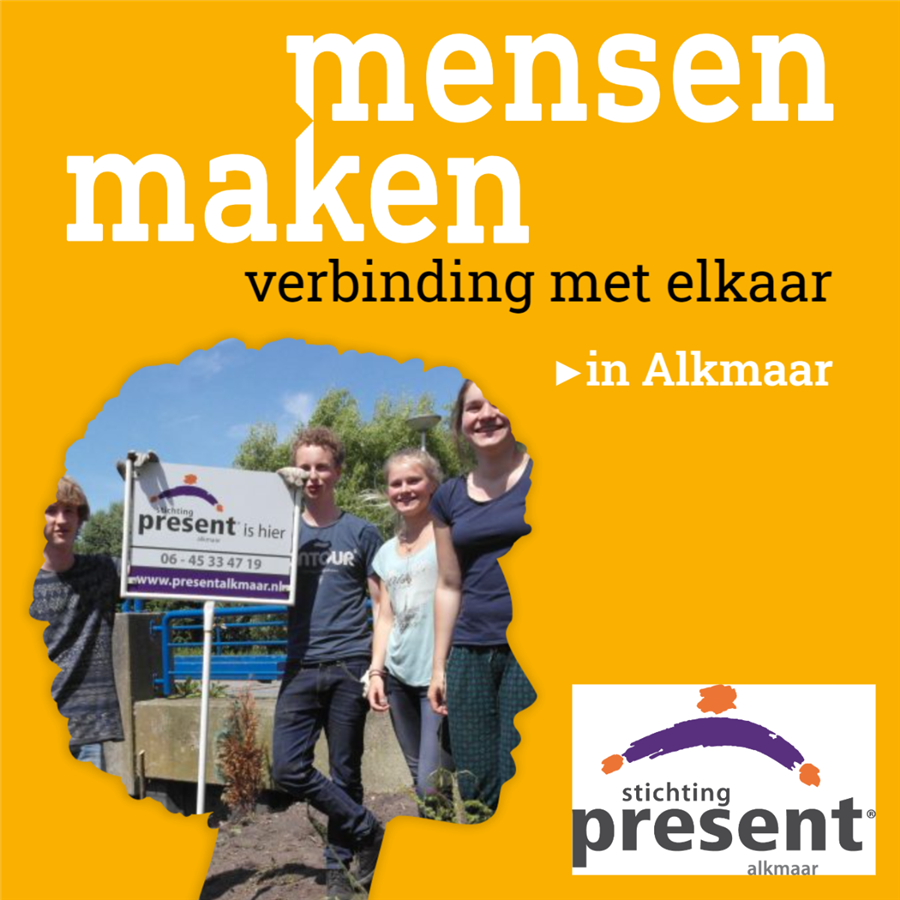 Bericht Vrijwilligerswerk via Stichting Present Alkmaar bekijken
